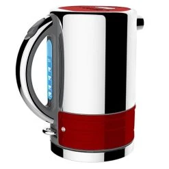 Dualit Architect Grey And Apple Candy Red Kettle