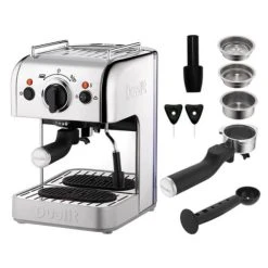 Dualit 3 In 1 Coffee Machine, Polished Stainless Steel With Stainless Steel Jug -Kitchen appliances 84430 Dualit 3 In 1 Coffee Machine 2