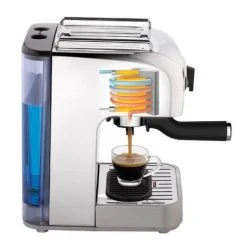 Dualit 3 In 1 Coffee Machine, Polished Stainless Steel With Stainless Steel Jug -Kitchen appliances 84430 Dualit 3 In 1 Coffee Machine 4