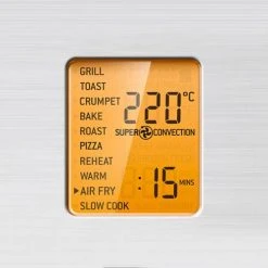 Sage The Smart Oven Air Fryer Stainless Steel -Kitchen appliances BOV860BSS Sage Smart Air Fryer Updated Panel Image