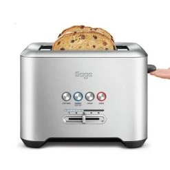 Sage A Bit More 2 Slice Toaster -Kitchen appliances BTA720BSS Sage A Bit More 2 Slice Toaster 600px 3