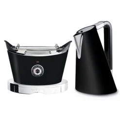 Bugatti Vera Easy Kettle And Volo Toaster Set Black