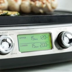 GreenPan Non-Stick 3-in-1 Contact Grill & Indoor BBQ Cream -Kitchen appliances CC006583 001 GreenPan Non Stick 3 in 1 Contact Grill and Indoor BBQ Cream 4