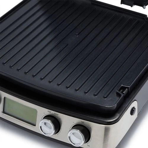 GreenPan Non-Stick 3-in-1 Contact Grill & Indoor BBQ Stainless Steel 4 GreenPan Non-Stick 3-in-1 Contact Grill & Indoor BBQ Stainless Steel - Image 4