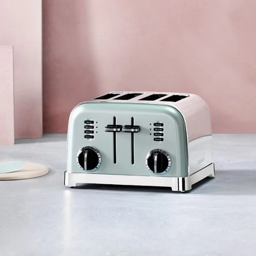 Cuisinart Style Light Pistachio Multi-Temp Kettle & 4 Slice Toaster Breakfast Set 5 Cuisinart Style Light Pistachio Multi-Temp Kettle & 4 Slice Toaster Breakfast Set - Image 5