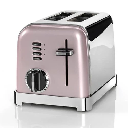 Cuisinart Style Vintage Rose Multi-Temp Kettle & 2 Slice Toaster Breakfast Set 4 Cuisinart Style Vintage Rose Multi-Temp Kettle & 2 Slice Toaster Breakfast Set - Image 4