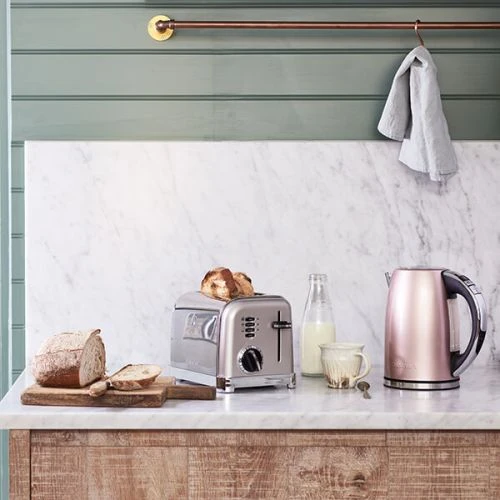 Cuisinart Style Vintage Rose Multi-Temp Kettle & 2 Slice Toaster Breakfast Set 6 Cuisinart Style Vintage Rose Multi-Temp Kettle & 2 Slice Toaster Breakfast Set - Image 6