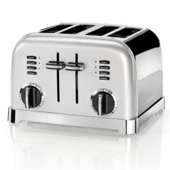 Cuisinart Style Frosted Pearl Multi-Temp Kettle & 4 Slice Toaster Breakfast Set -Kitchen appliances CPK17SUCPT180SU Cuisinart Style Breakfast Set Multi temp 4 Slice Frosted Pearl 3