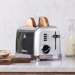 Cuisinart Style Collection 2 Slice Toaster Frosted Pearl -Kitchen appliances CPT160SU Cuisinart Style 2 Slice Toaster Frosted Pearl 4