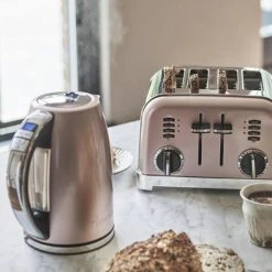 Cuisinart Style Collection 4 Slice Toaster Vintage Rose -Kitchen appliances CPT180PU Cuisinart Style 4 Slice Toaster Vintage Rose 2