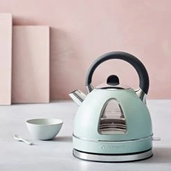 Cuisinart Style Collection 1.7L Traditional Kettle Light Pistachio -Kitchen appliances CTK17GU Cuisinart Style Traditional Kettle Pistachio 2