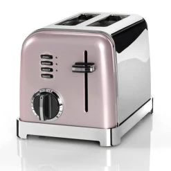 Cuisinart Style Vintage Rose Traditional Kettle & 2 Slice Toaster Breakfast Set -Kitchen appliances CTK17PIUCPT160PIU Cuisinart Style Breakfast Set Traditional 2 Slice Vintage Rose 3