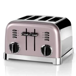 Cuisinart Style Vintage Rose Traditional Kettle & 4 Slice Toaster Breakfast Set -Kitchen appliances CTK17PIUCPT180PIU Cuisinart Style Breakfast Set Traditional 4 Slice Vintage Rose 3