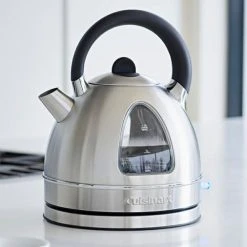 Cuisinart Signature Collection Traditional Brushed Stainless Steel Kettle -Kitchen appliances CTK17U Cuisinart Traditional Kettle New 3