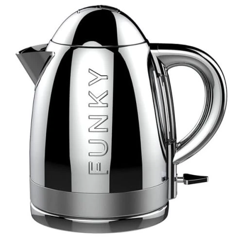 The Funky Appliance Company 1.7 Litre Kettle Chrome 1 The Funky Appliance Company 1.7 Litre Kettle Chrome