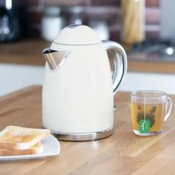 The Funky Appliance Company 1.7 Litre Kettle Cream -Kitchen appliances FK01CREAM Funky Appliance Kettle Cream 5