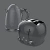 The Funky Appliance Company 1.7 Litre Kettle And 4 Slice Toaster Set Grey