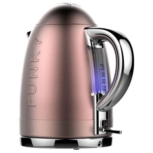 The Funky Appliance Company 1.7 Litre Kettle Rose Gold Pink 2 The Funky Appliance Company 1.7 Litre Kettle Rose Gold Pink - Image 2