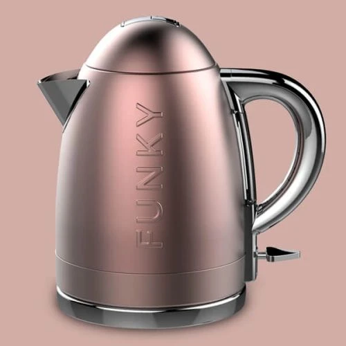 The Funky Appliance Company 1.7 Litre Kettle Rose Gold Pink 5 The Funky Appliance Company 1.7 Litre Kettle Rose Gold Pink - Image 5