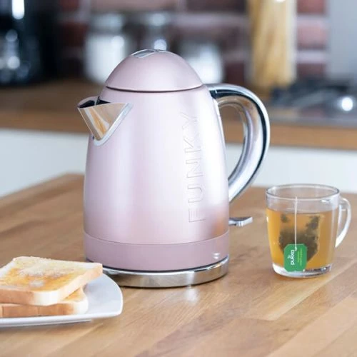 The Funky Appliance Company 1.7 Litre Kettle Rose Gold Pink 6 The Funky Appliance Company 1.7 Litre Kettle Rose Gold Pink - Image 6