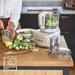 Cuisinart Style Collection Easy Prep Pro Frosted Pearl -Kitchen appliances FP8SU Cuisinart Style Collection Easy Prep Pro Frosted Pearl New 4