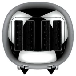 The Funky Appliance Company 4 Slice Toaster Chrome -Kitchen appliances FT01CHROME Funky Appliance 4 Slice Toaster Chrome 4