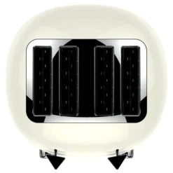 The Funky Appliance Company 4 Slice Toaster Cream -Kitchen appliances FT01CREAM Funky Appliance 4 Slice Toaster Cream 4