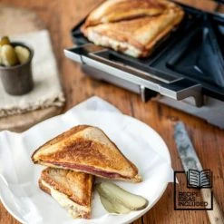 Cuisinart Overstuffed Toasted Sandwich Maker -Kitchen appliances GRSM1U Cuisinart Toasted Sandwich Maker New 3