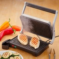 Judge Healthy 1000W Electric Grill And Sandwich Press 6 Judge Healthy 1000W Electric Grill And Sandwich Press -Kitchen appliances JEA68 Judge Healthy Grill 2