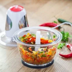 Judge Electric Mini Chopper -Kitchen appliances JEA75 Judge Electricals 1L Glass Bowl Mini Chopper 3