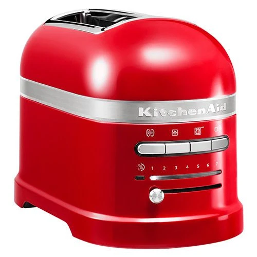 KitchenAid Artisan Empire Red 2 Slot Toaster And Kettle Set 2 KitchenAid Artisan Empire Red 2 Slot Toaster And Kettle Set - Image 2