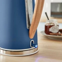 Swan Nordic Blue 1.7 Litre Cordless Kettle -Kitchen appliances SK14610BLUN Swan Nordic 1 7 Litre Style Cordless Kettle Blue 5