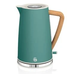 Swan Nordic Pine Green 1.7 Litre Cordless Kettle And 2 Slice Toaster -Kitchen appliances SK14610ST14610GREN Swan Nordic 1 7 Litre Cordless Kettle and 2 Slice Toaster Green 2