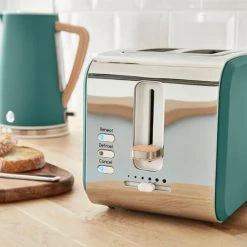 Swan Nordic Pine Green 1.7 Litre Cordless Kettle And 2 Slice Toaster -Kitchen appliances SK14610ST14610GREN Swan Nordic 1 7 Litre Cordless Kettle and 2 Slice Toaster Green 3