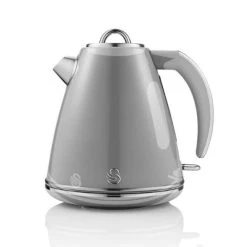 Swan Retro Grey 1.5 Litre Jug Kettle