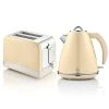 Swan Retro Cream Kettle And 2 Slice Toaster Set