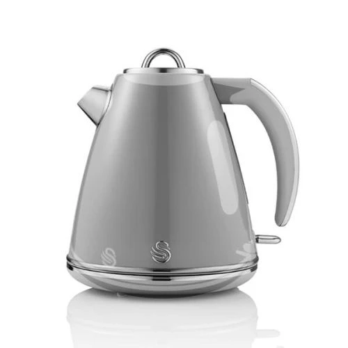 Swan Retro Grey Kettle And 2 Slice Toaster Set 3 Swan Retro Grey Kettle And 2 Slice Toaster Set - Image 3