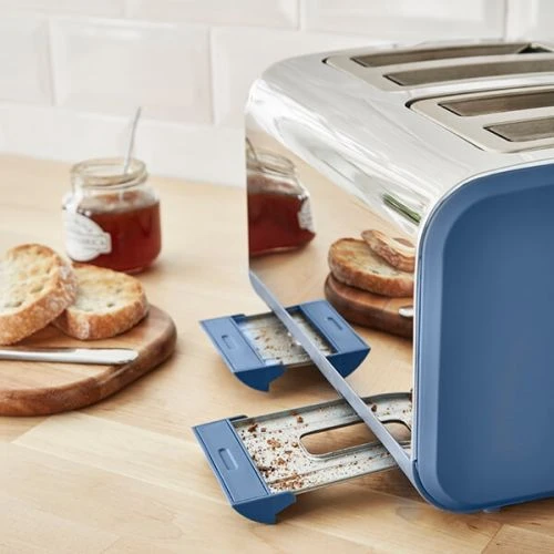 Swan Nordic Blue 4 Slice Toaster 4 Swan Nordic Blue 4 Slice Toaster - Image 4