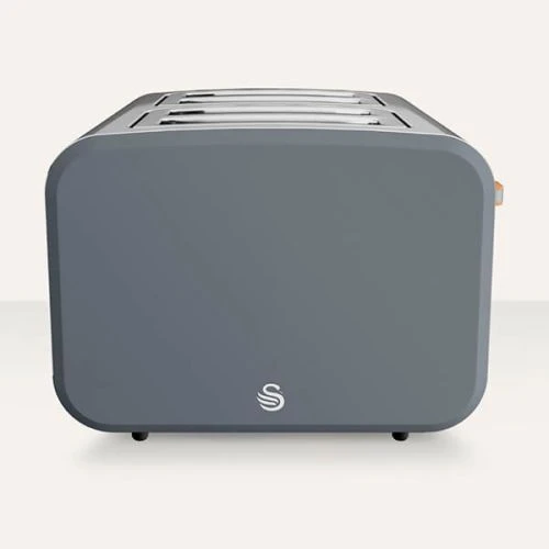Swan Nordic Slate Grey 4 Slice Toaster 2 Swan Nordic Slate Grey 4 Slice Toaster - Image 2