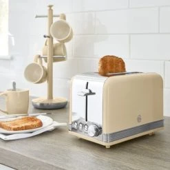 Swan Retro Cream 2 Slice Toaster 9 Swan Retro Cream 2 Slice Toaster -Kitchen appliances ST19010CN Swan Retro 2 Slice Toaster Cream 3