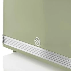Swan Retro Green 2 Slice Toaster 9 Swan Retro Green 2 Slice Toaster -Kitchen appliances ST19010GN Swan Retro 2 Slice Toaster Green 4