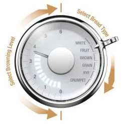 Sage The Toast Select Luxe Brushed Stainless Steel Toaster -Kitchen appliances STA735BSS Sage The Toast Select Luxe Toaster 600px 3