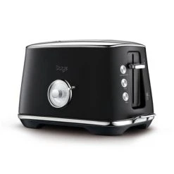 Sage Toast Select Luxe Black Truffle -Kitchen appliances STA735BTR Sage Toaster Select Luxe Black Truffle 600px 2