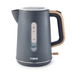Tower Scandi Kettle And 2 Slice Toaster Set Grey -Kitchen appliances T1003720027G Tower Scandi Kettle and 2 Slice Toaster Set Grey 2