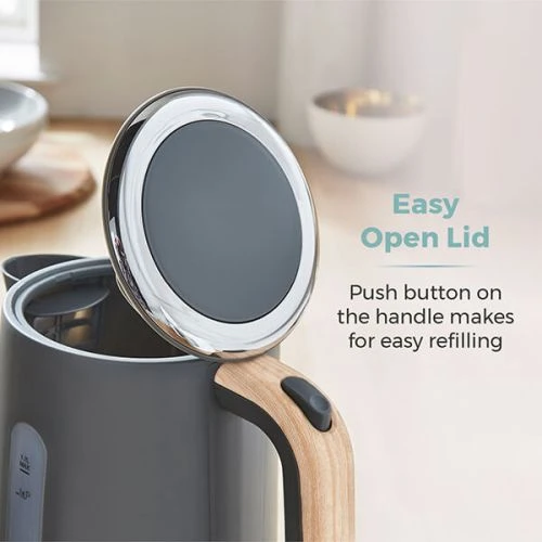 Tower Scandi 3KW 1.7 Litre Rapid Boil Kettle Grey 5 Tower Scandi 3KW 1.7 Litre Rapid Boil Kettle Grey - Image 5