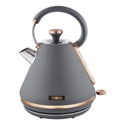 Tower Cavaletto 1.7 Litre Kettle Pyramid Grey