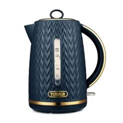 Tower Empire Kettle And 2 Slot Toaster Set Midnight Blue 6 Tower Empire Kettle And 2 Slot Toaster Set Midnight Blue -Kitchen appliances T1005220054MNB Tower Empire Kettle and 2 Slot Toaster Set Midnight Blue 2