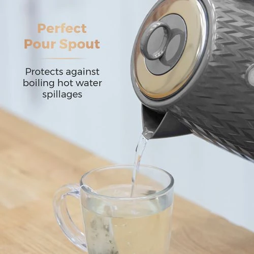 Tower Empire 1.7 Litre Kettle Grey 5 Tower Empire 1.7 Litre Kettle Grey - Image 5