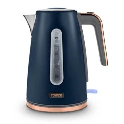 Tower Cavaletto Jug Kettle And 2 Slice Toaster Set Midnight Blue -Kitchen appliances T1006620036MNB Tower Cavaletto Jug Kettle and 2 Slice Toaster Set Midnight Blue 2