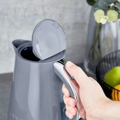 Tower Solitaire 3KW 1.5 Litre Kettle Grey 10 Tower Solitaire 3KW 1.5 Litre Kettle Grey -Kitchen appliances T10075GRY Tower Solitare 3KW 1 5 Litre Kettle Grey 4